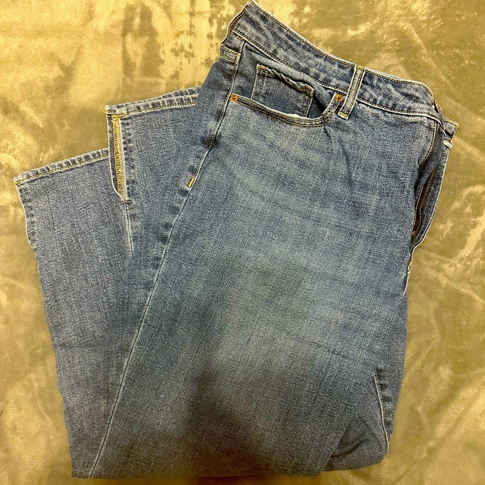 Old Navy High Rise OG straight jeans size 18